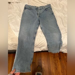 Agolde straight jeans